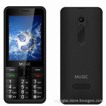 Low-end 2.4-inch dual SIM card phone support Bluetooth, torch, audio, video